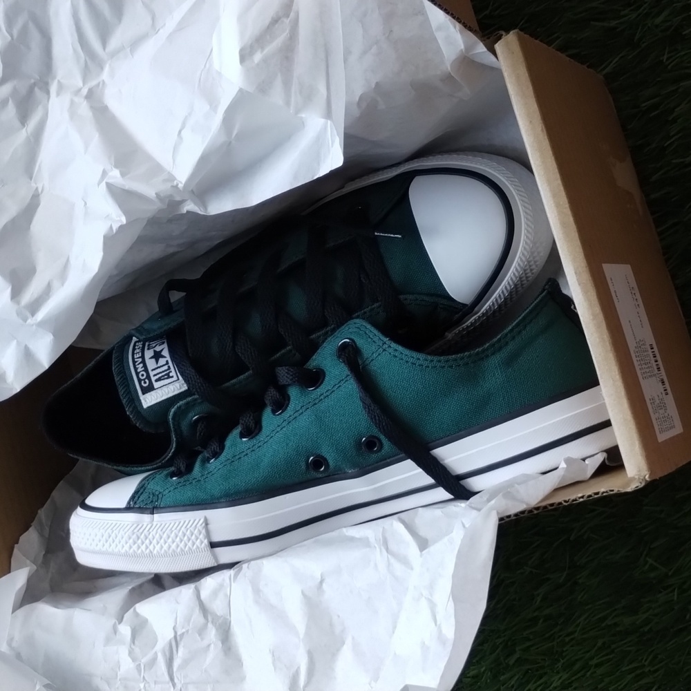 Converse Custom 🍀 Lucky Charm 🌈 All Star Unisex M7 W9 - Picture 10 of 11